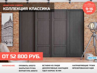 шкаф купе глубина 60 см под классику