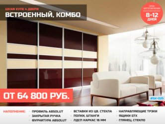 шкаф купе глубина 60 см встроенный в гостиную