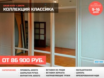 шкаф купе глубина 60 см встроенный под классику