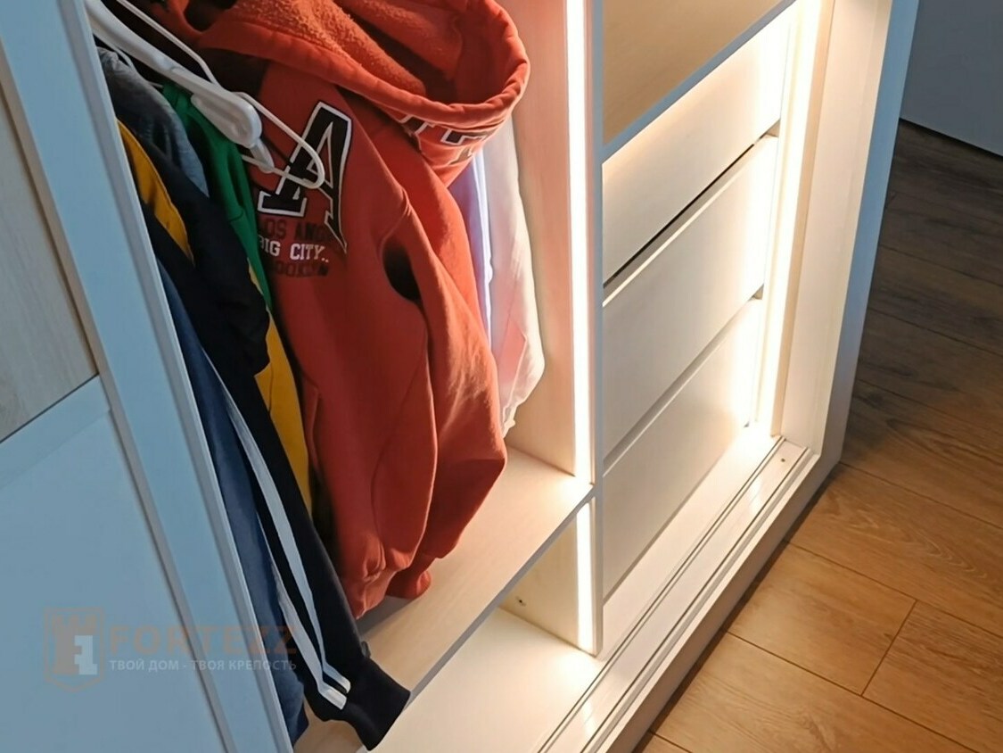 Шкафа рабочая зона в детскую